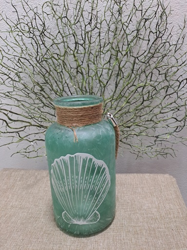 Ocean Mason jars (GREEN)