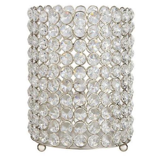 [Linen room, Glass Area, Second row] Decor, Crystal Cylinder (Silver)